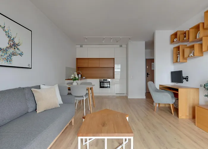 Apartamento Cztery Oceany Blisko Morza Z Parkingiem By Lion *