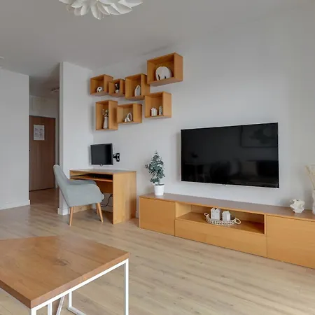 Lägenhet Cztery Oceany Blisko Morza Z Parkingiem By Lion